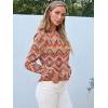 imageAUTOMET Long Sleeve Shirts for Women Business Casual Tops Fall Fashion Clothes Workout Plus Size Teacher Winter Outfits 2025Bohoorange