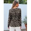 imageAUTOMET Long Sleeve Shirts for Women Business Casual Tops Fall Fashion Clothes Workout Plus Size Teacher Winter Outfits 2025Leopard