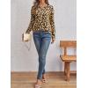 imageAUTOMET Long Sleeve Shirts for Women Business Casual Tops Fall Fashion Clothes Workout Plus Size Teacher Winter Outfits 2025Leopard2