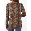 imageAUTOMET Long Sleeve Shirts for Women Tops V Neck Casual Top Comfortable Shirt Soft Basic Tees Women BlousesBohoprint1