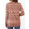 imageAUTOMET Long Sleeve Shirts for Women Tops V Neck Casual Top Comfortable Shirt Soft Basic Tees Women BlousesBohoprint2