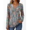 imageAUTOMET Long Sleeve Shirts for Women Tops V Neck Casual Top Comfortable Shirt Soft Basic Tees Women BlousesBohoprint3