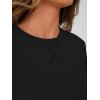 imageAUTOMET Long Sleeve Workout Tops for Women Athletic UPF 50 Sun Rash Guard Shirts Running SPF Gym Quick Dry ClothesBlack