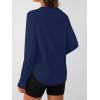 imageAUTOMET Long Sleeve Workout Tops for Women Athletic UPF 50 Sun Rash Guard Shirts Running SPF Gym Quick Dry ClothesNavy