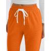 imageAUTOMET Sweatpants Women with Pockets Lounge Pajama Travel Pants Work Joggers Fall Clothes Winter Teachers Outfits 2025Orange