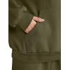 imageAUTOMET Womens 2 Piece Outfits Lounge Hoodie Sweatsuit Sets Plus Size Fall Fashion Clothes Airport Travel Pants TracksuitsArmygreen