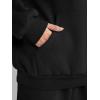 imageAUTOMET Womens 2 Piece Outfits Lounge Hoodie Sweatsuit Sets Plus Size Fall Fashion Clothes Airport Travel Pants TracksuitsBlack