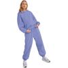 imageAUTOMET Womens 2 Piece Outfits Lounge Hoodie Sweatsuit Sets Plus Size Fall Fashion Clothes Airport Travel Pants TracksuitsBluepurple