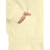 imageAUTOMET Womens 2 Piece Outfits Lounge Hoodie Sweatsuit Sets Plus Size Fall Fashion Clothes Airport Travel Pants TracksuitsButteryellow