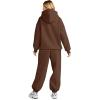 imageAUTOMET Womens 2 Piece Outfits Lounge Hoodie Sweatsuit Sets Plus Size Fall Fashion Clothes Airport Travel Pants TracksuitsCoffee