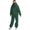 imageAUTOMET Womens 2 Piece Outfits Lounge Hoodie Sweatsuit Sets Plus Size Fall Fashion Clothes Airport Travel Pants TracksuitsDarkgreen