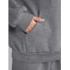 imageAUTOMET Womens 2 Piece Outfits Lounge Hoodie Sweatsuit Sets Plus Size Fall Fashion Clothes Airport Travel Pants TracksuitsDarkgrey