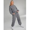 imageAUTOMET Womens 2 Piece Outfits Lounge Hoodie Sweatsuit Sets Plus Size Fall Fashion Clothes Airport Travel Pants TracksuitsDarkgrey