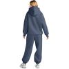 imageAUTOMET Womens 2 Piece Outfits Lounge Hoodie Sweatsuit Sets Plus Size Fall Fashion Clothes Airport Travel Pants TracksuitsDustyblue