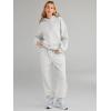 imageAUTOMET Womens 2 Piece Outfits Lounge Hoodie Sweatsuit Sets Plus Size Fall Fashion Clothes Airport Travel Pants TracksuitsGrey