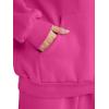 imageAUTOMET Womens 2 Piece Outfits Lounge Hoodie Sweatsuit Sets Plus Size Fall Fashion Clothes Airport Travel Pants TracksuitsHotpink