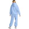 imageAUTOMET Womens 2 Piece Outfits Lounge Hoodie Sweatsuit Sets Plus Size Fall Fashion Clothes Airport Travel Pants TracksuitsLightblue