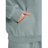 imageAUTOMET Womens 2 Piece Outfits Lounge Hoodie Sweatsuit Sets Plus Size Fall Fashion Clothes Airport Travel Pants TracksuitsLightgreen