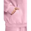 imageAUTOMET Womens 2 Piece Outfits Lounge Hoodie Sweatsuit Sets Plus Size Fall Fashion Clothes Airport Travel Pants TracksuitsPalepink