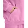 imageAUTOMET Womens 2 Piece Outfits Lounge Hoodie Sweatsuit Sets Plus Size Fall Fashion Clothes Airport Travel Pants TracksuitsPink