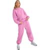 imageAUTOMET Womens 2 Piece Outfits Lounge Hoodie Sweatsuit Sets Plus Size Fall Fashion Clothes Airport Travel Pants TracksuitsPink