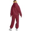 imageAUTOMET Womens 2 Piece Outfits Lounge Hoodie Sweatsuit Sets Plus Size Fall Fashion Clothes Airport Travel Pants TracksuitsRed