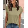 imageAUTOMET Womens Cap Sleeve Summer Tops T Shirts Business Casual Dressy Spring Fashion Outfits Cute Trendy Clothes 2025Lightgreen
