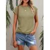 imageAUTOMET Womens Cap Sleeve Summer Tops T Shirts Business Casual Dressy Spring Fashion Outfits Cute Trendy Clothes 2025Lightgreen