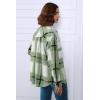 imageAUTOMET Womens Fall Outfits Fashion Clothes Shackets Flannel Plaid Button Down Long Sleeve Shirts JacketsGrassgreen