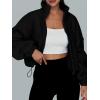 imageAUTOMET Womens Fleece Jackets Zip Up Oversized Sweatshirts Winter Clothes Long Sleeve Crop Sherpa Fall Outfits FashionBlack
