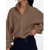 imageAUTOMET Womens Fleece Jackets Zip Up Oversized Sweatshirts Winter Clothes Long Sleeve Crop Sherpa Fall Outfits FashionCoffee