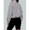 imageAUTOMET Womens Fleece Jackets Zip Up Oversized Sweatshirts Winter Clothes Long Sleeve Crop Sherpa Fall Outfits FashionGrey