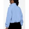 imageAUTOMET Womens Fleece Jackets Zip Up Oversized Sweatshirts Winter Clothes Long Sleeve Crop Sherpa Fall Outfits FashionLightblue