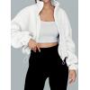 imageAUTOMET Womens Fleece Jackets Zip Up Oversized Sweatshirts Winter Clothes Long Sleeve Crop Sherpa Fall Outfits FashionWhite