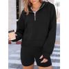 imageAUTOMET Womens Hoodies Fleece Fall Fashion Outfits Workout Sweatshirts Y2k Winter Zip Up Jackets Oversized Tops Clothes 2025Black