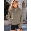 imageAUTOMET Womens Hoodies Fleece Fall Fashion Outfits Workout Sweatshirts Y2k Winter Zip Up Jackets Oversized Tops Clothes 2025Coffee
