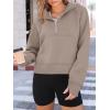 imageAUTOMET Womens Hoodies Fleece Fall Fashion Outfits Workout Sweatshirts Y2k Winter Zip Up Jackets Oversized Tops Clothes 2025Coffeegrey