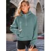 imageAUTOMET Womens Hoodies Fleece Fall Fashion Outfits Workout Sweatshirts Y2k Winter Zip Up Jackets Oversized Tops Clothes 2025Green