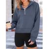 imageAUTOMET Womens Hoodies Fleece Fall Fashion Outfits Workout Sweatshirts Y2k Winter Zip Up Jackets Oversized Tops Clothes 2025Greyblue