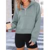 imageAUTOMET Womens Hoodies Fleece Fall Fashion Outfits Workout Sweatshirts Y2k Winter Zip Up Jackets Oversized Tops Clothes 2025Greygreen