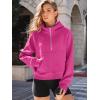 imageAUTOMET Womens Hoodies Fleece Fall Fashion Outfits Workout Sweatshirts Y2k Winter Zip Up Jackets Oversized Tops Clothes 2025Hotpink