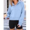 imageAUTOMET Womens Hoodies Fleece Fall Fashion Outfits Workout Sweatshirts Y2k Winter Zip Up Jackets Oversized Tops Clothes 2025Lightblue