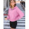 imageAUTOMET Womens Hoodies Fleece Fall Fashion Outfits Workout Sweatshirts Y2k Winter Zip Up Jackets Oversized Tops Clothes 2025Pink