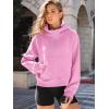 imageAUTOMET Womens Hoodies Fleece Fall Fashion Outfits Workout Sweatshirts Y2k Winter Zip Up Jackets Oversized Tops Clothes 2025Pink