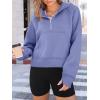imageAUTOMET Womens Hoodies Fleece Fall Fashion Outfits Workout Sweatshirts Y2k Winter Zip Up Jackets Oversized Tops Clothes 2025Purpleblue