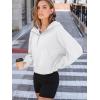 imageAUTOMET Womens Hoodies Fleece Fall Fashion Outfits Workout Sweatshirts Y2k Winter Zip Up Jackets Oversized Tops Clothes 2025White