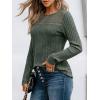 imageAUTOMET Womens Lace Long Sleeve Shirt Fall Top Fashion Dreesy Casual Tunic Sweaters Mesh Clothes Trendy Work Cute OutfitsGreen