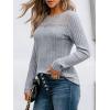 imageAUTOMET Womens Lace Long Sleeve Shirt Fall Top Fashion Dreesy Casual Tunic Sweaters Mesh Clothes Trendy Work Cute OutfitsGrey