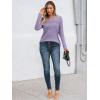 imageAUTOMET Womens Lace Long Sleeve Shirt Fall Top Fashion Dreesy Casual Tunic Sweaters Mesh Clothes Trendy Work Cute OutfitsPurple