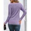 imageAUTOMET Womens Lace Long Sleeve Shirt Fall Top Fashion Dreesy Casual Tunic Sweaters Mesh Clothes Trendy Work Cute OutfitsPurple